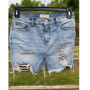 Free people skirt